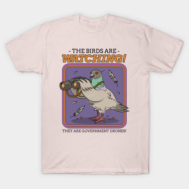 The Birds are Watching T-Shirt by OFM